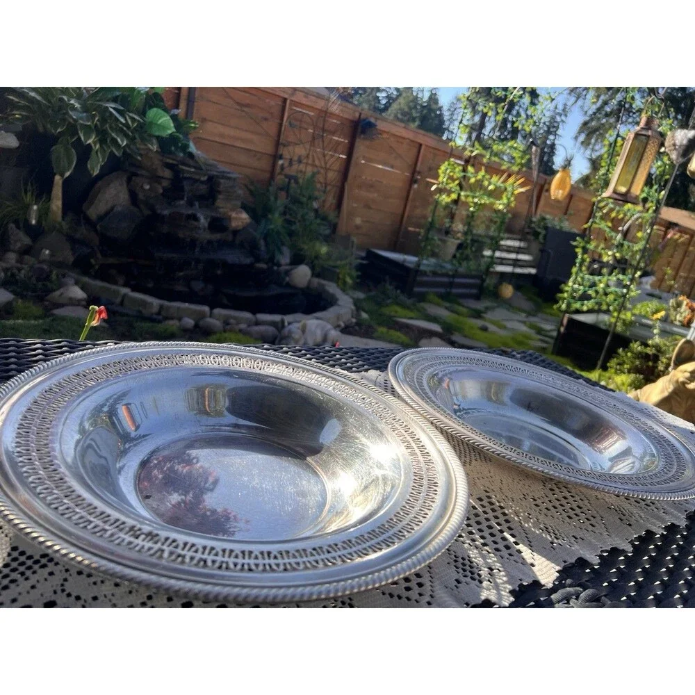 Vintage Silver-plated 12